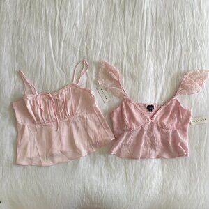 NWT Pacsun Pink Tops (sz S/M)